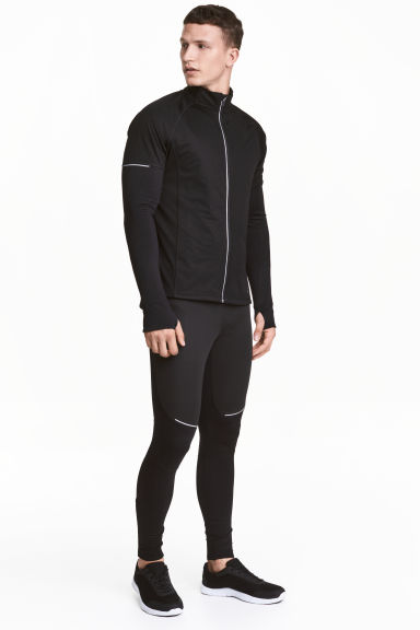 Winter running tights